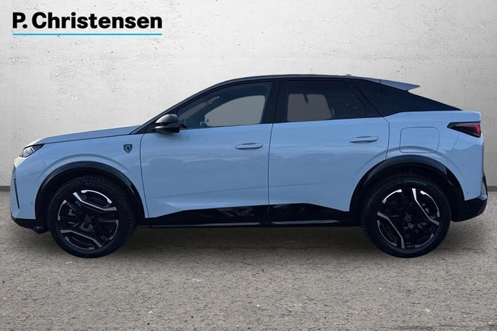 Hvid Peugeot e-3008 fra 2025