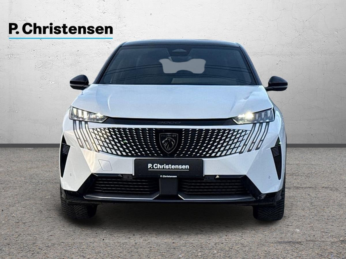 Hvid Peugeot e-3008 fra 2025
