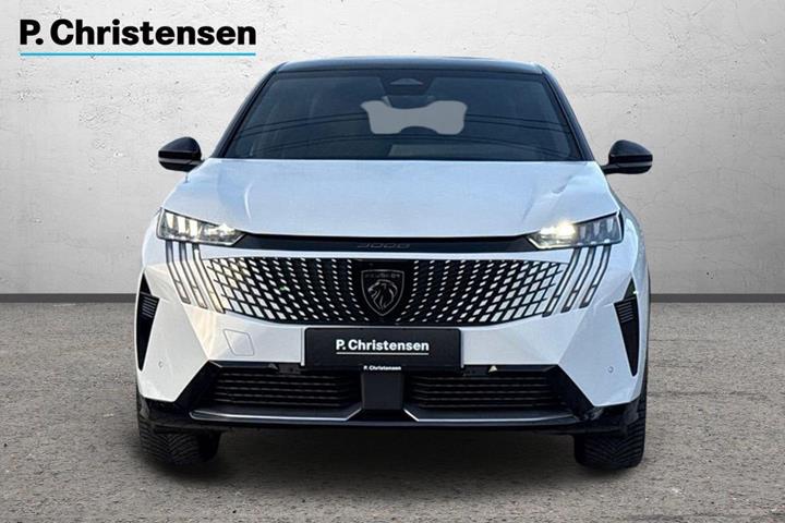 Hvid Peugeot e-3008 fra 2025