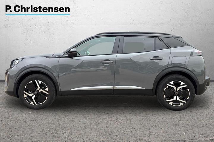 Grå Peugeot e-2008 fra 2025