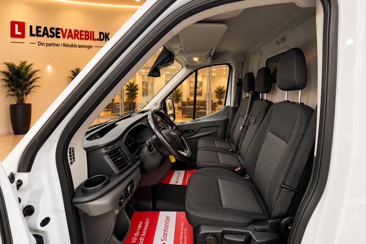 Hvid Ford Transit 350 L3 Van fra 2021
