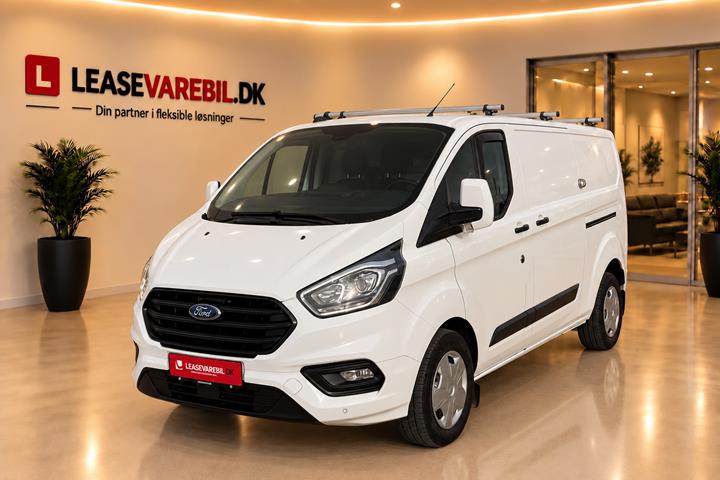 Hvid Ford Transit Custom 300 L2 fra 2021