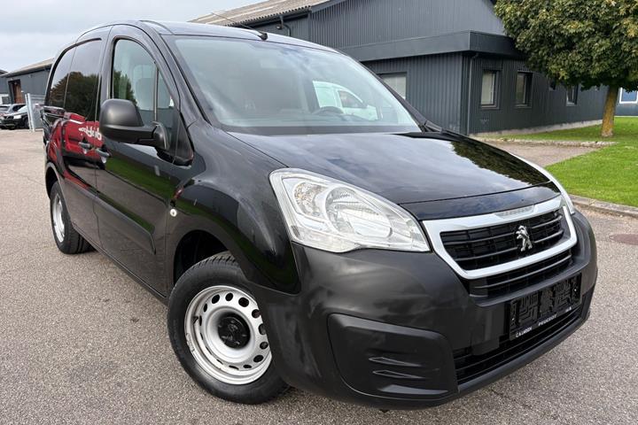 Sort Peugeot Partner fra 2017