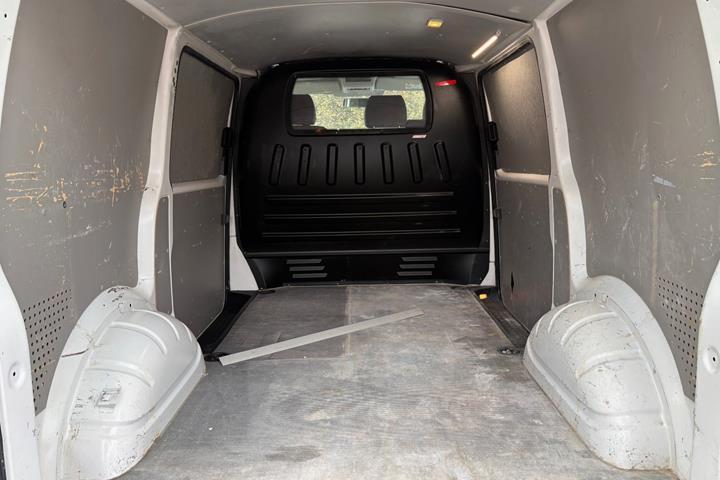 Hvid VW Transporter fra 2017
