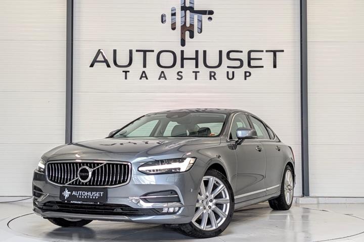 Grå Volvo S90 fra 2018