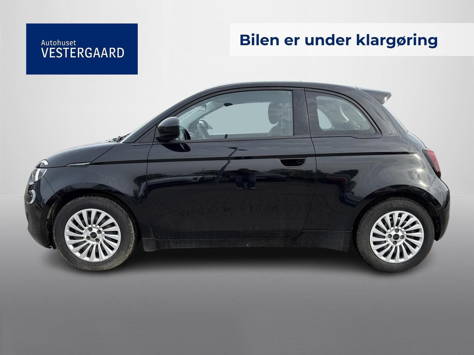 Sort Fiat 500e fra 2022