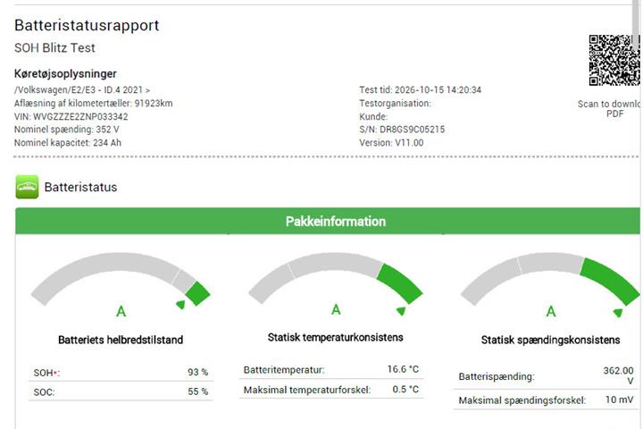 Grå VW ID.4 fra 2022