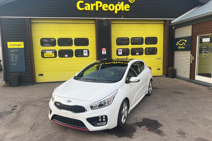Hvid Kia Ceed fra 2014