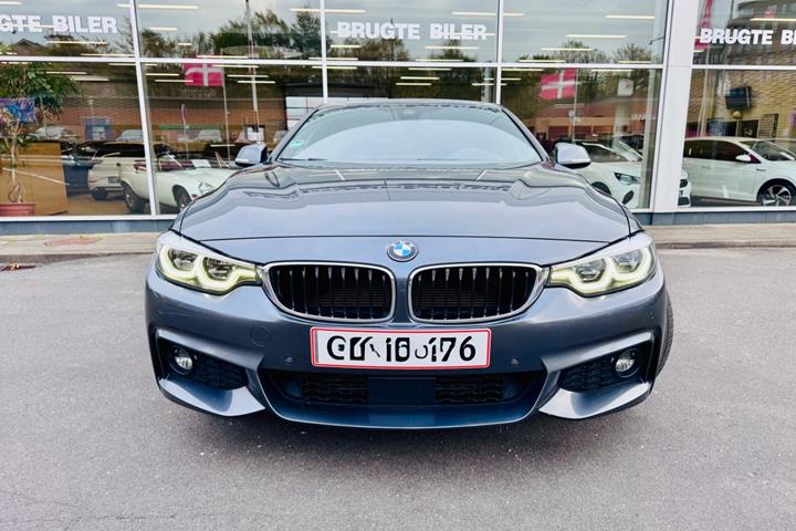 Grå BMW 430d fra 2018