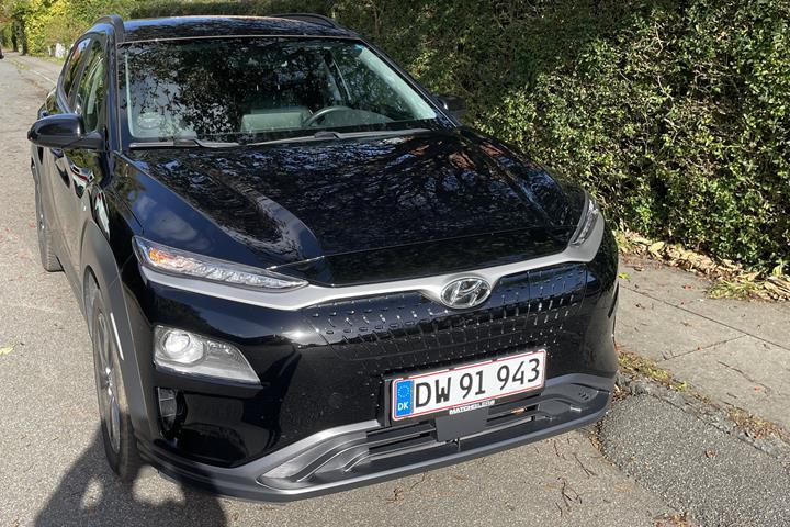 Sort Hyundai Kona fra 2021