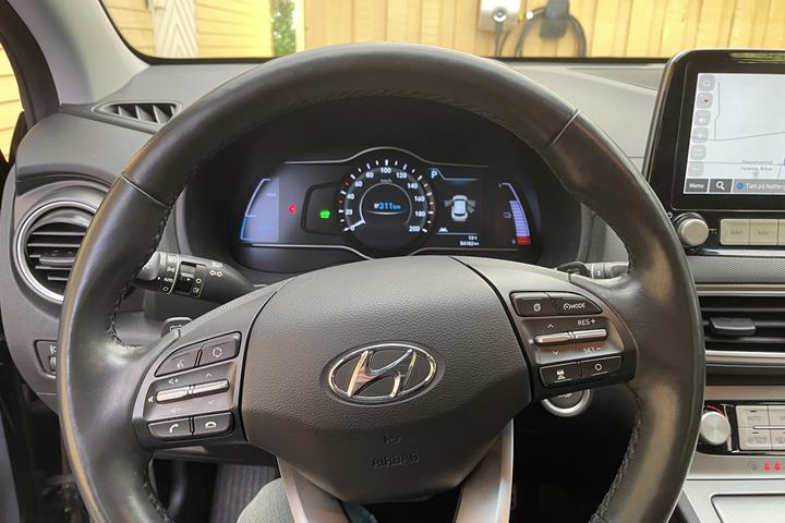 Sort Hyundai Kona fra 2021