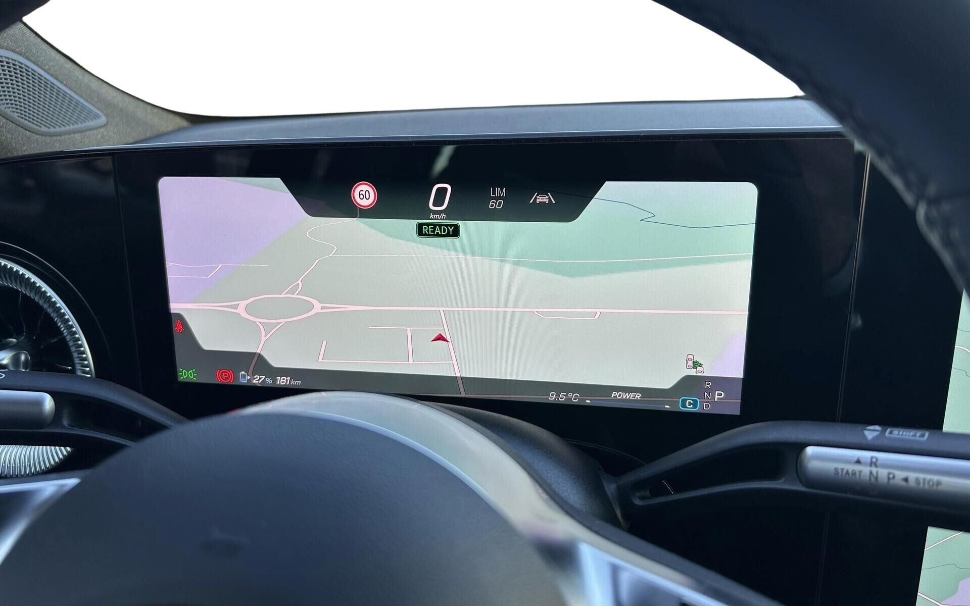 Sort Mercedes CLA250+ fra 2025