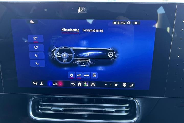 Sort Mercedes CLA250+ fra 2025