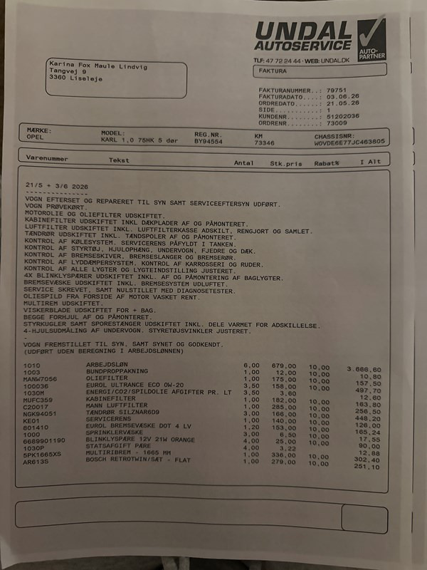undefined Opel Karl fra 2018
