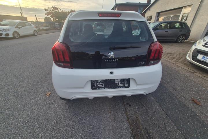 Hvid Peugeot 108 fra 2016