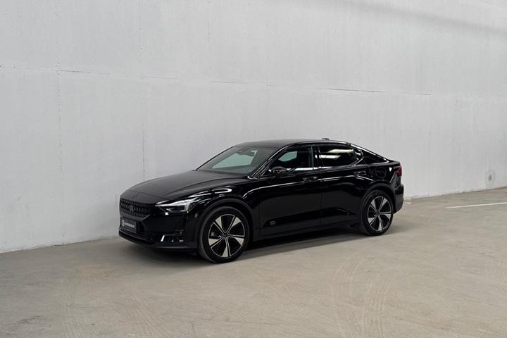 Sort Polestar 2 fra 2023
