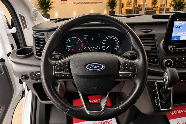 Hvid Ford Transit 350 L3 Van fra 2021