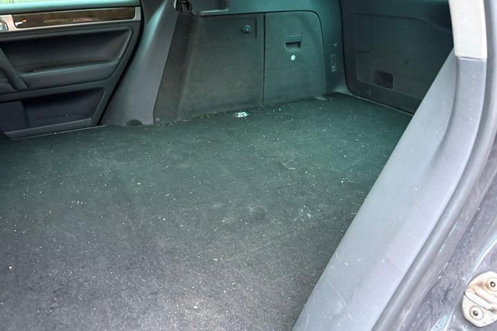 Sort VW Touareg fra 2008