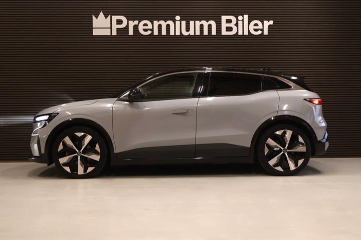 Grå Renault Megane E-Tech fra 2022