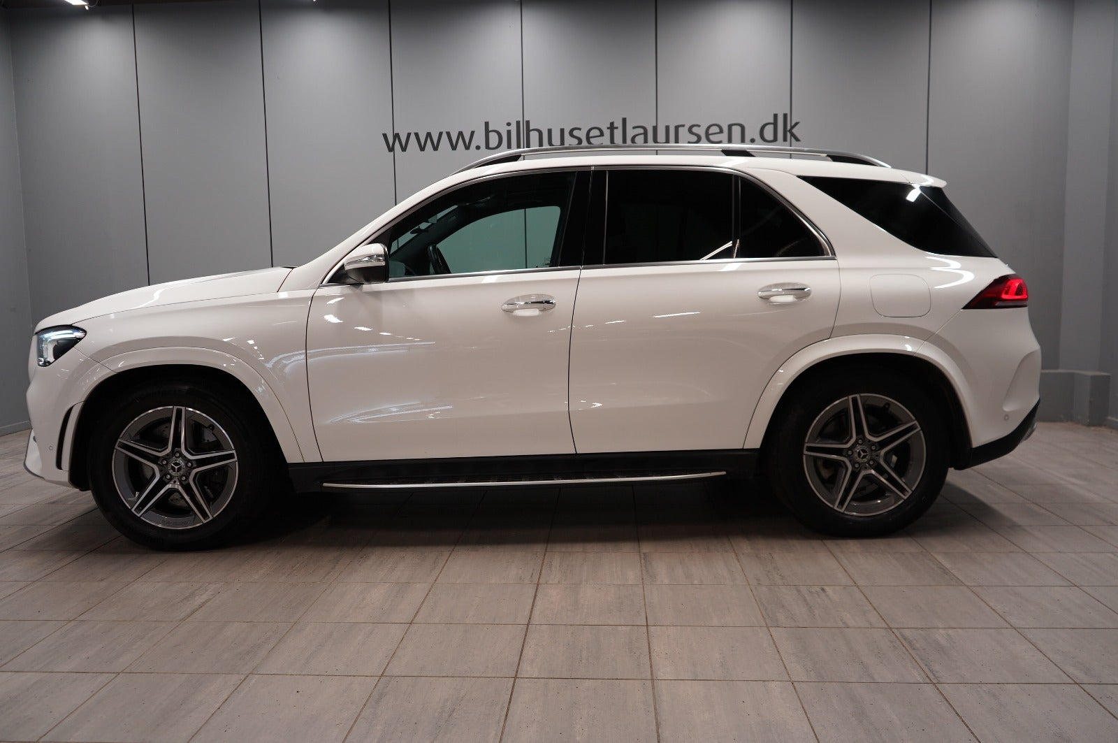 Hvid Mercedes GLE350 de fra 2022