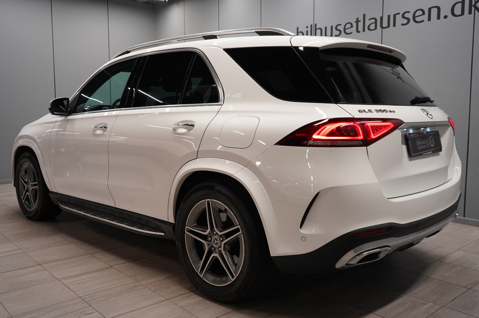 Hvid Mercedes GLE350 de fra 2022