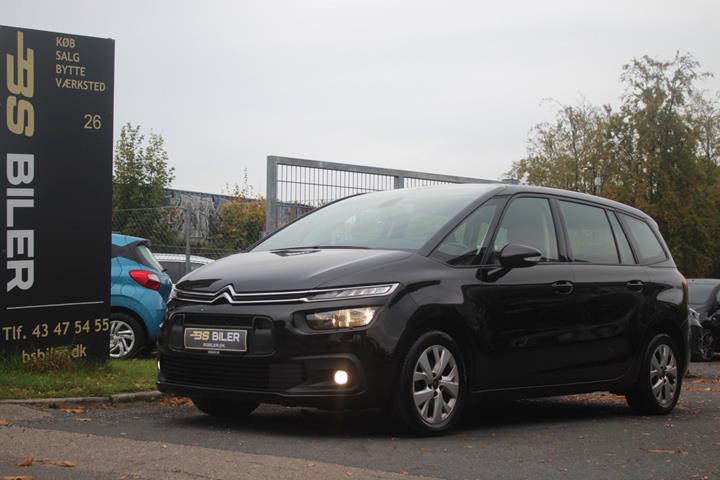 Sort Citroën Grand C4 SpaceTourer fra 2019