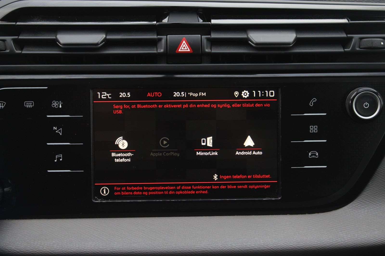 Sort Citroën Grand C4 SpaceTourer fra 2019