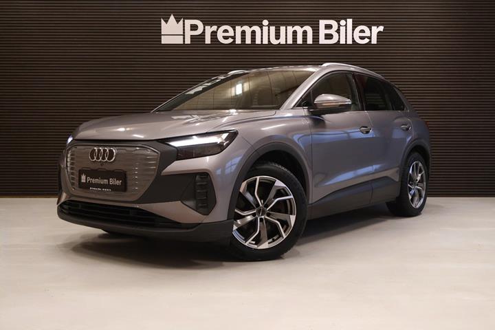 Grå Audi Q4 e-tron fra 2022