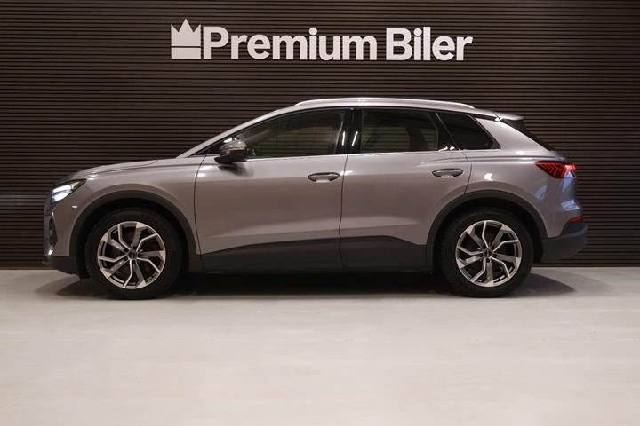 Grå Audi Q4 e-tron fra 2022