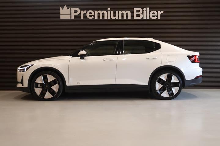 Hvid Polestar 2 fra 2023