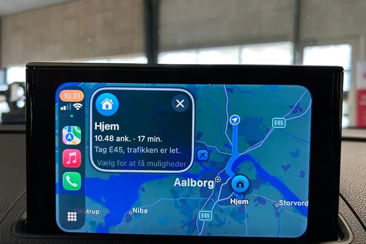 Grå Audi A3 fra 2019