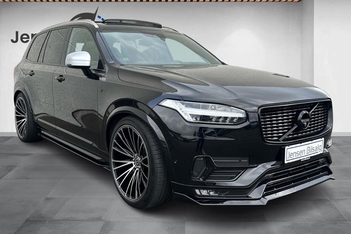 Sort Volvo XC90 fra 2016