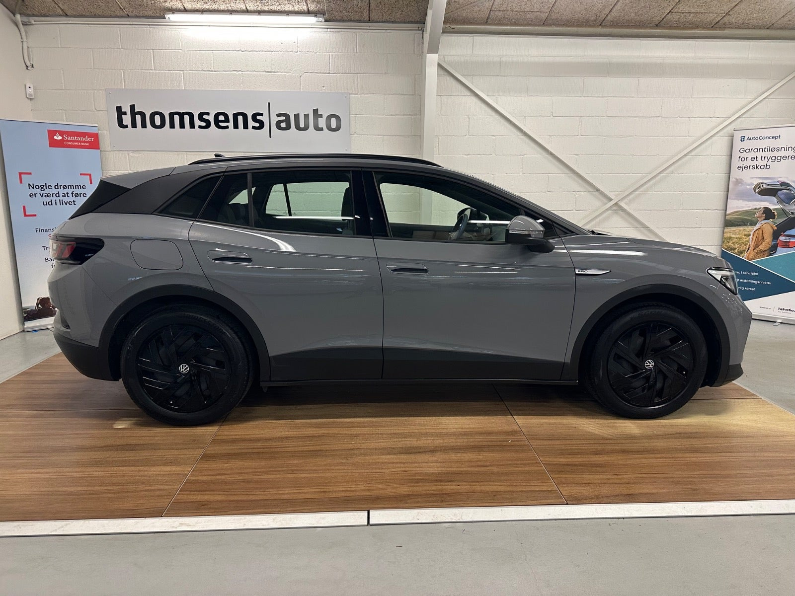Grå VW ID.4 fra 2022