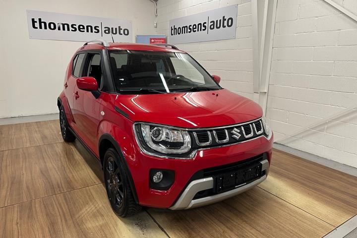 Rød Suzuki Ignis fra 2023