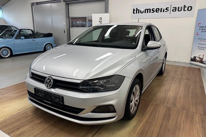 Sølv VW Polo fra 2018