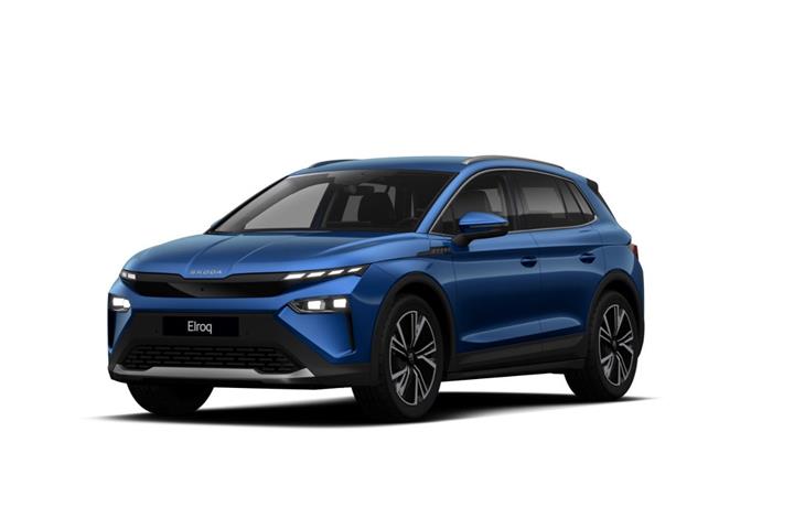 Blå Skoda Elroq fra 2025