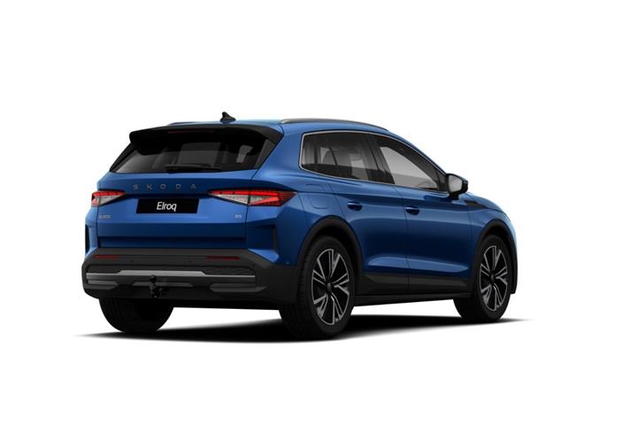 Blå Skoda Elroq fra 2025