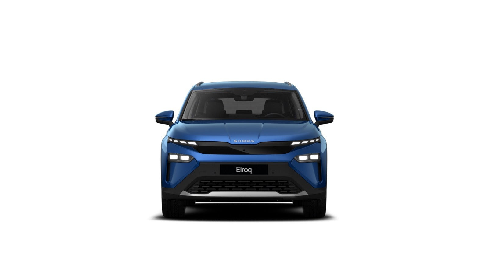Blå Skoda Elroq fra 2025