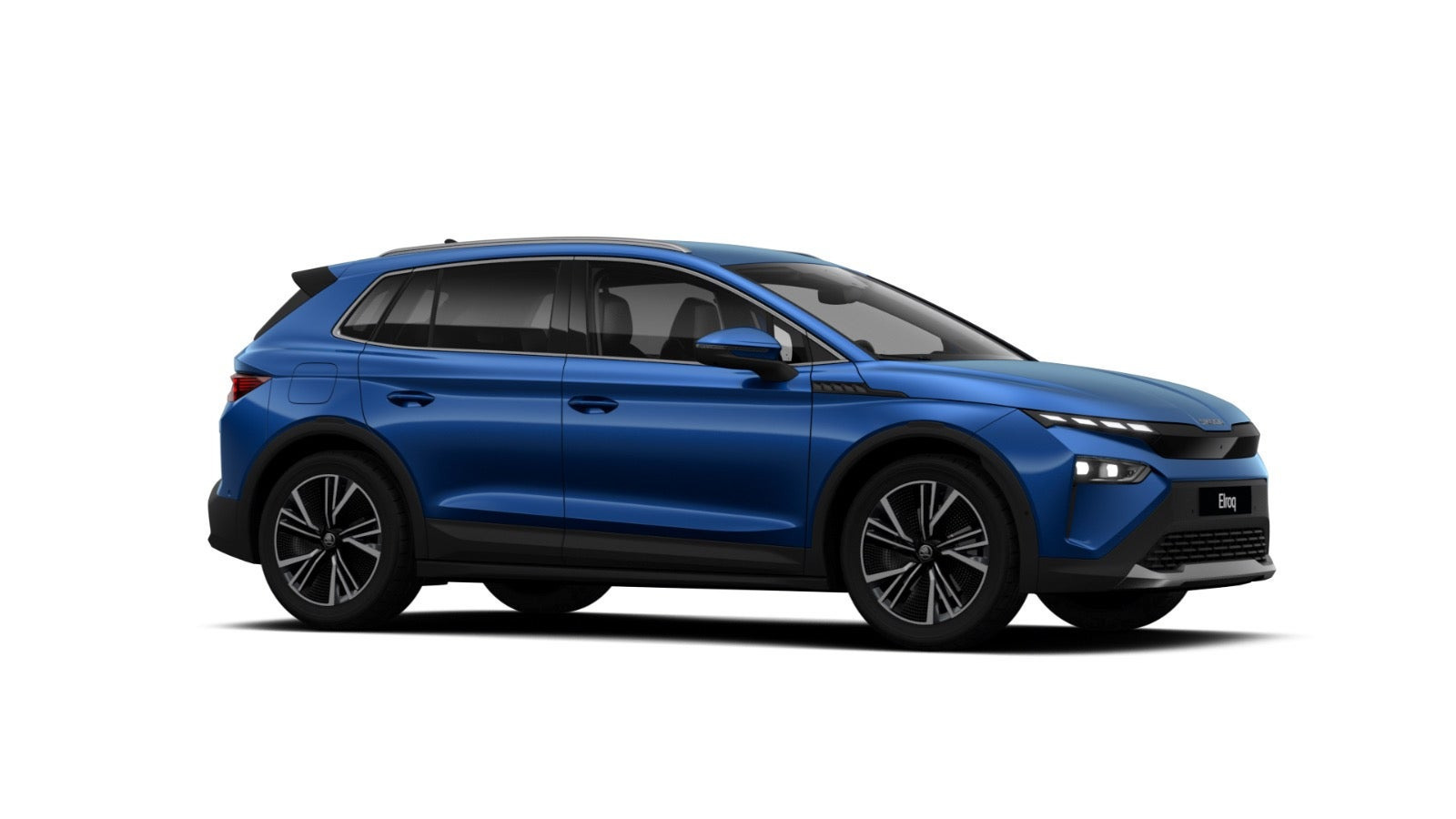 Blå Skoda Elroq fra 2025