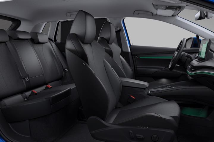 Blå Skoda Elroq fra 2025