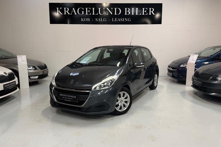 Grøn Peugeot 208 fra 2016