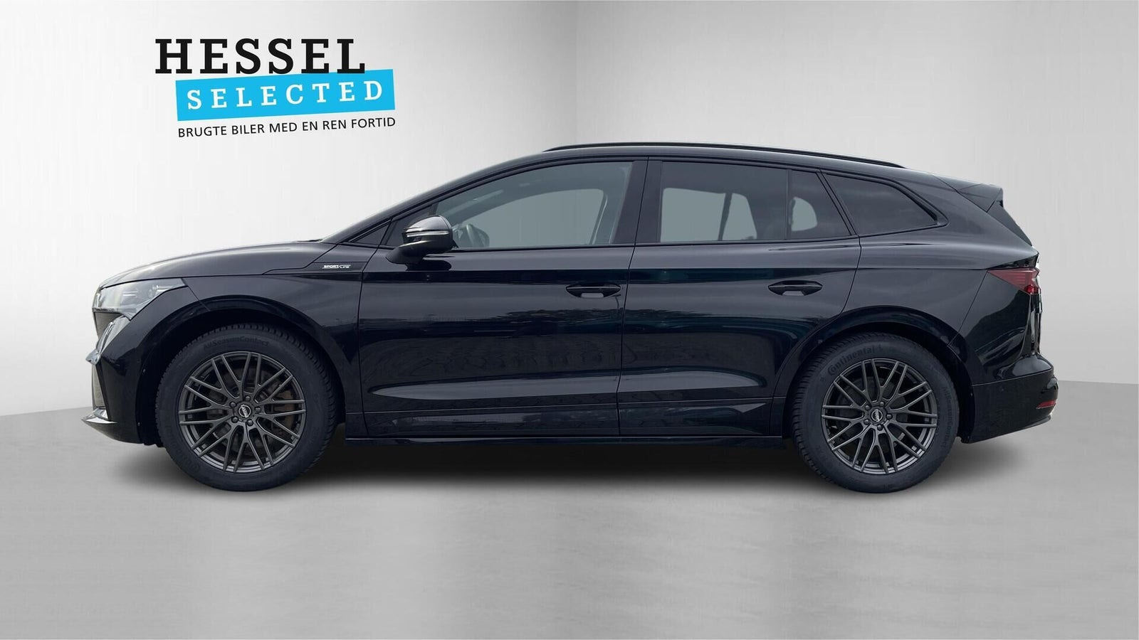 Sort Skoda Enyaq fra 2022