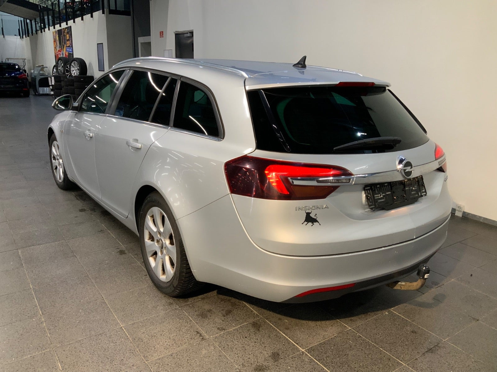 Sølv Opel Insignia fra 2014