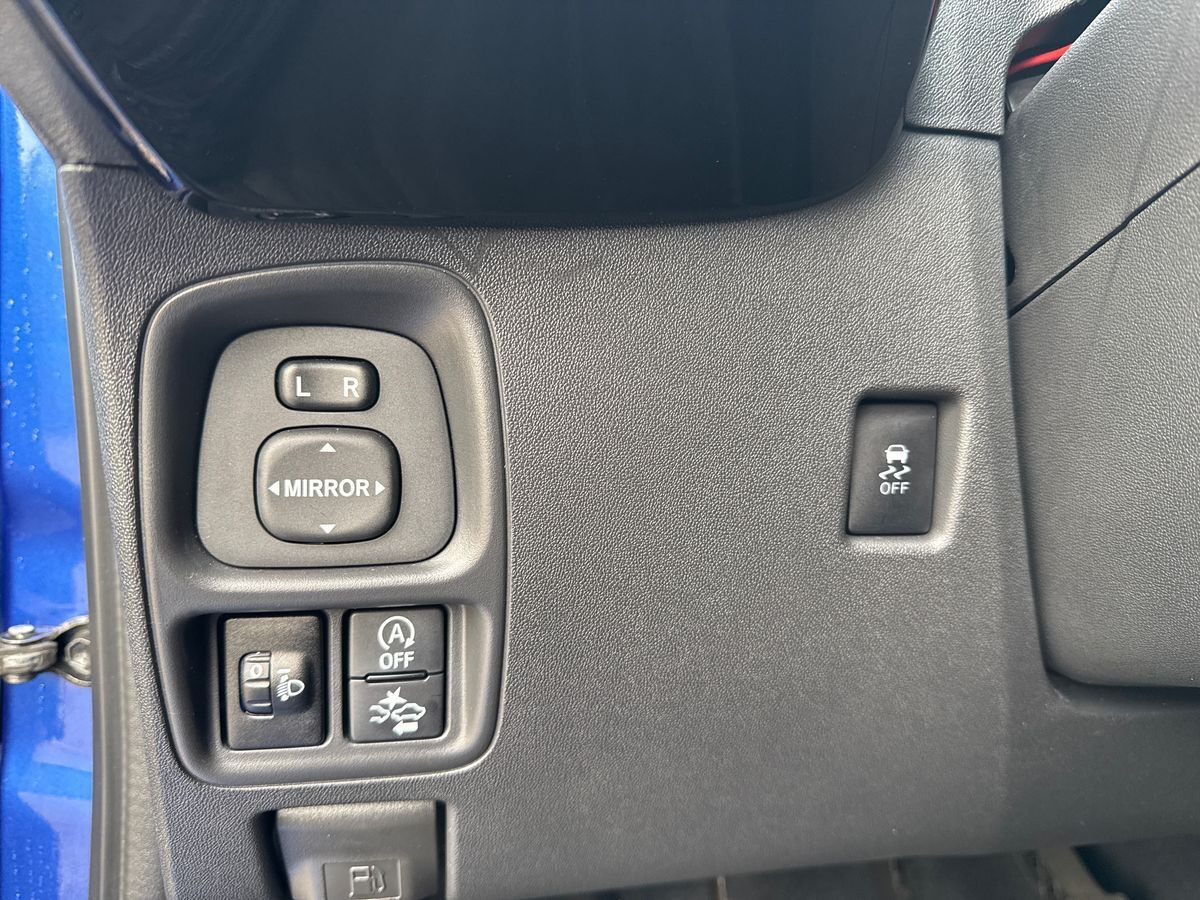 Blå Toyota Aygo fra 2020