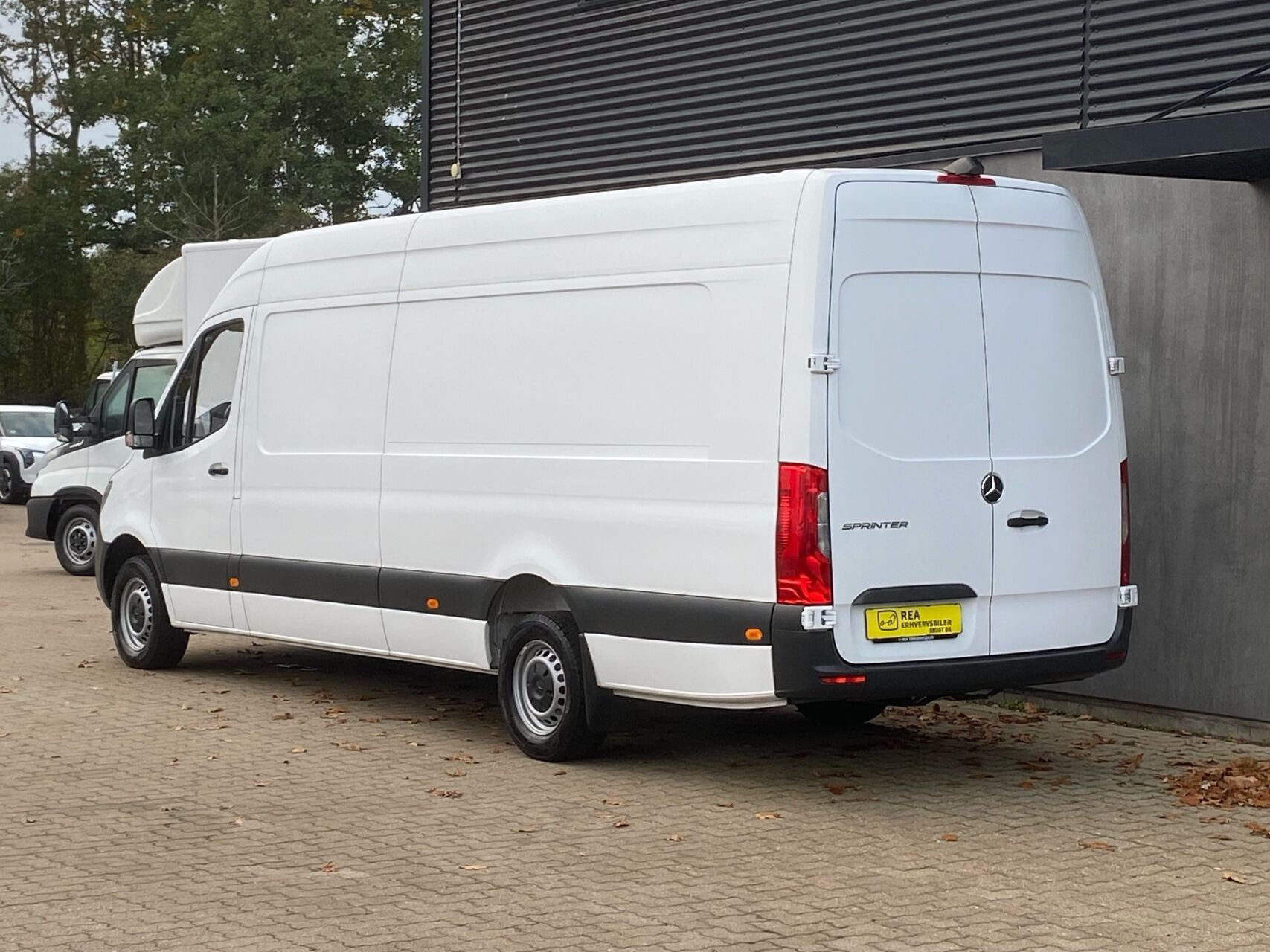 Hvid Mercedes Sprinter fra 2022