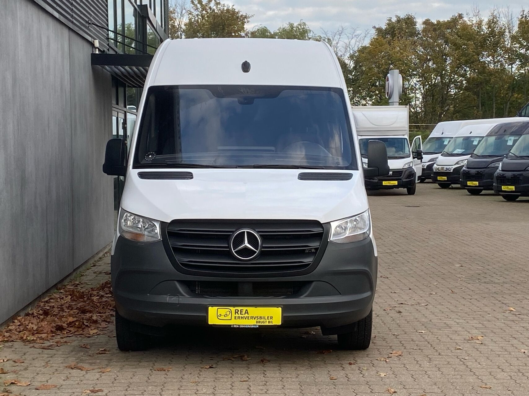 Hvid Mercedes Sprinter fra 2022