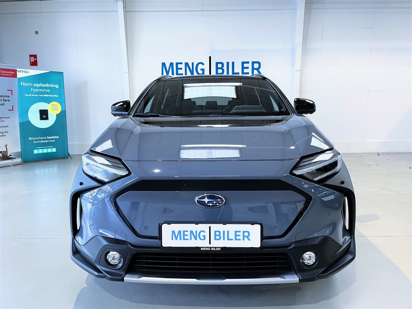Grå Subaru Solterra fra 2023