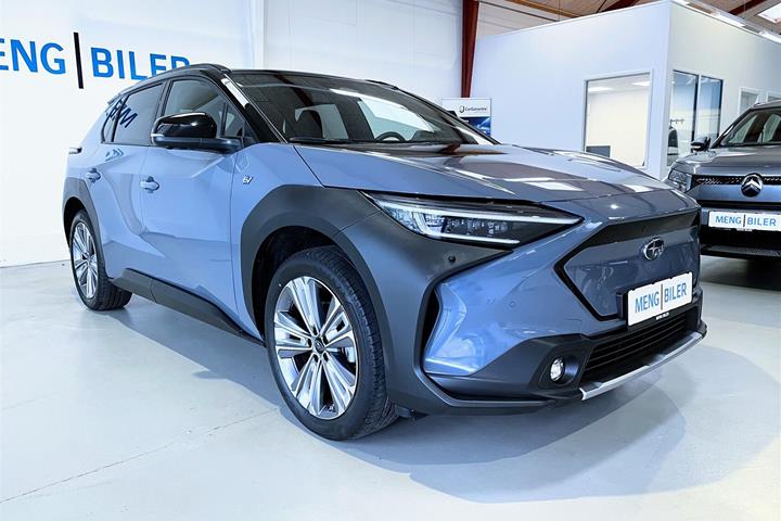 Grå Subaru Solterra fra 2023