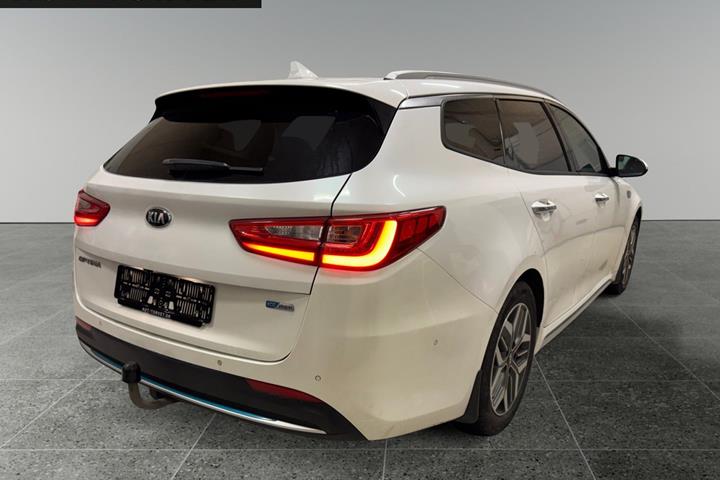 Hvid Kia Optima fra 2019