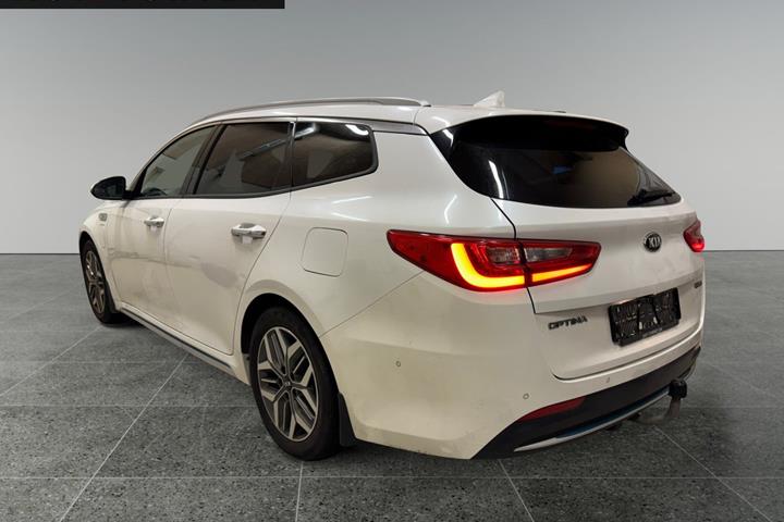 Hvid Kia Optima fra 2019